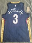 NBA 3 McCollum New Orleans Pelicans Maillot Marine